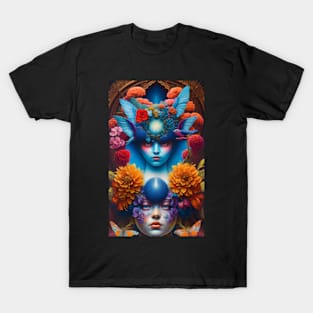 Mystical Maiden of the Blue Sea T-Shirt